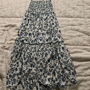 Zara Floral Maxi Skirt